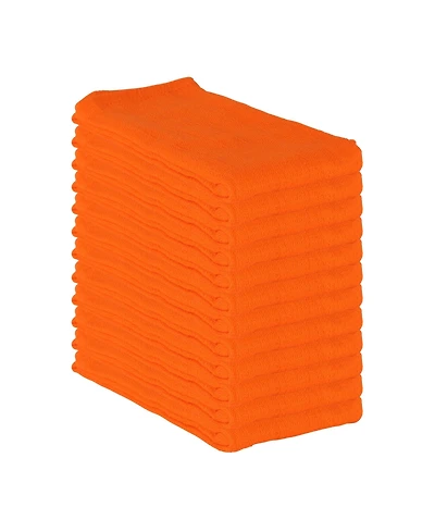 Arkwright Home Huck Cotton Cleaning Towels (12 Pack), 16x26, Multi-Purpose, Reusable, Color Options