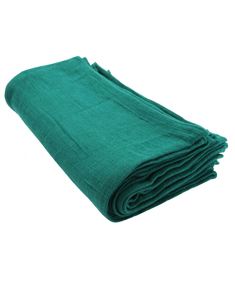 Arkwright Home Huck Cotton Cleaning Towels (12 Pack), 16x26, Multi-Purpose, Reusable, Color Options
