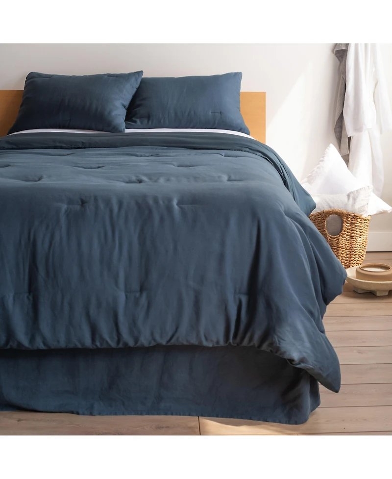 French Linen Comforter & Sham Set - Twin/Twin Xl