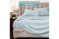 Superior 1000-tc Egyptian Cotton Solid Deep Pocket Sheet Set