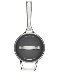 Le Creuset Essential Nonstick Ceramic 2-Qt. Saucepan with Glass Lid