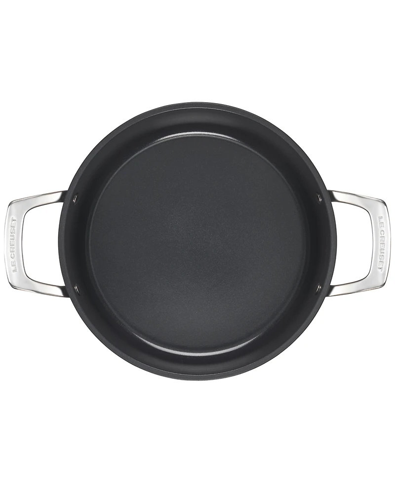 Le Creuset Essential Nonstick Ceramic 6.3-Qt. Stockpot with Glass Lid