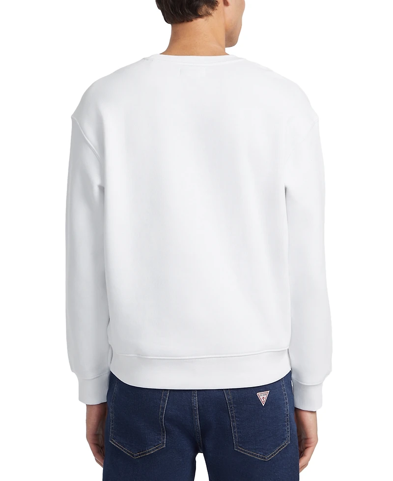 Guess Jeans Men's Regular-Fit Embroidered Logo Sweatshirt