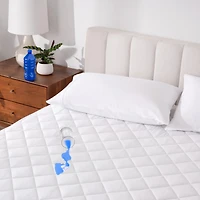 Bare Home Waterproof Quilted Mattress Pad