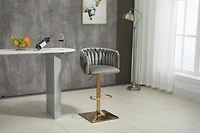 Streamdale Vintage Bar Stools With Back And Footrest Counter Height Dining Chairs