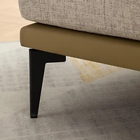 Streamdale Modern Two-Tone Upholstered Barrel Chair