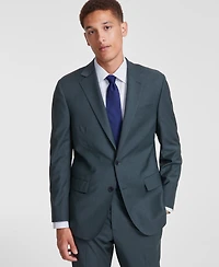 B by Brooks Brothers Men's Classic-Fit Wool Blend Suit Separates Jacket