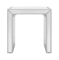 Laken Mirrored Accent Table