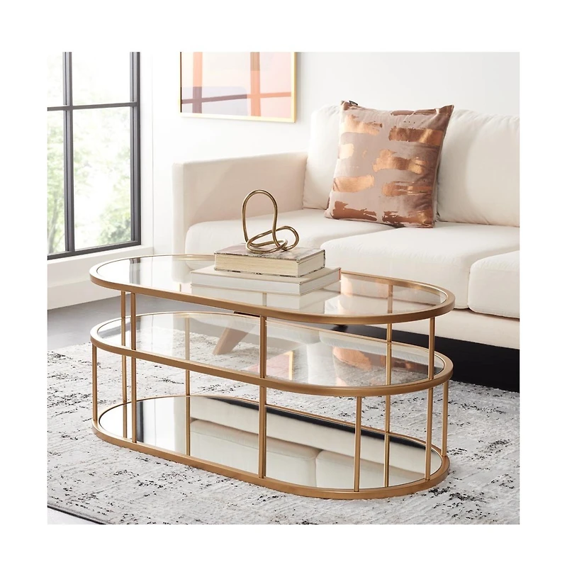 Safavieh Layta 3 Shelf Coffee Table