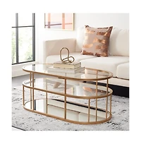 Safavieh Layta 3 Shelf Coffee Table