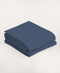 Purity Home Ultra-Light Cool Crisp 100% Cotton Percale Pillowcase Pair