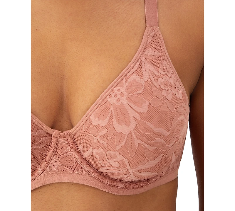 Bali Women's Breathe Lace Underwire Bra DF7590