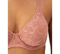 Bali Women's Breathe Lace Underwire Bra DF7590