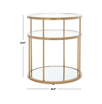 Layta 3 Shelf Accent Table