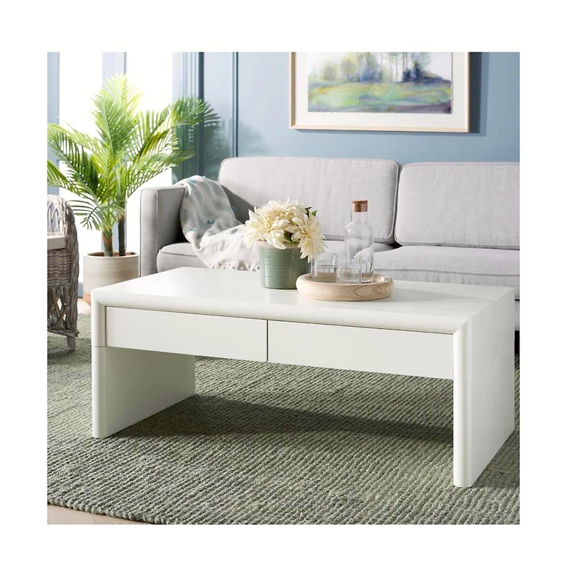 Safavieh Rune Coffee Table W/ Drawers