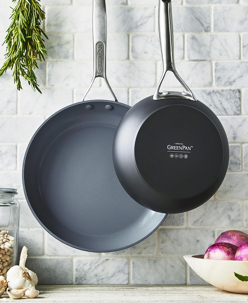GreenPan Paris Pro 8" & 10" Ceramic Non-Stick Fry Pan Set