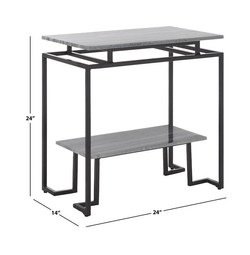 Guernica 1 Shelf Rectangle Accent Table