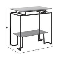 Guernica 1 Shelf Rectangle Accent Table