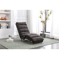 Streamdale Modern Linen Chaise Lounge Chair