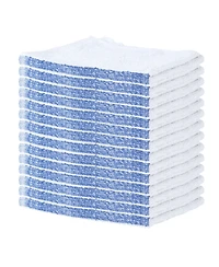 Arkwright Home Qwick Wick Bar Mop Towels (12 Pack), Cotton, 16x19 in., Multipurpose Terry Cleanup Towels, Striped Color Options