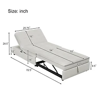 Streamdale Multi-function Sofa Bed with Storage & Usb