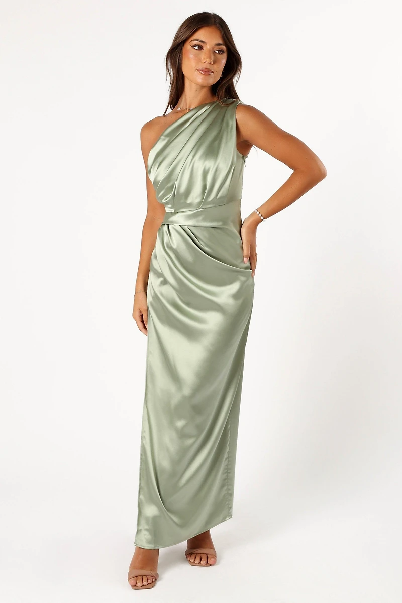 Petal and Pup Women's Nadia One Shoulder Maxi Dress