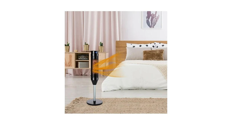 Slickblue 1500W Portable Pedestal Heater withTimer Remote Control