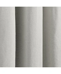 Lush Decor Insulated Grommet Blackout Linen Window Curtain Panel
