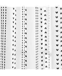 Lush Decor Hygge Stripe Window Curtain Panels
