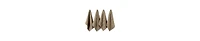 Design Imports Luxury Bar Mop Collection Chevron Dishtowel Set, 16x19", Stone, 4 Piece