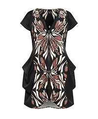 City Chic Plus Nadia Zip Tunic