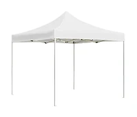 Professional Folding Party Tent Aluminum 9.8'x9.8' White