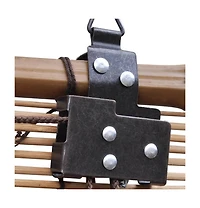 vidaXL Brown Bamboo Roller Blinds 47.2"x86.6"