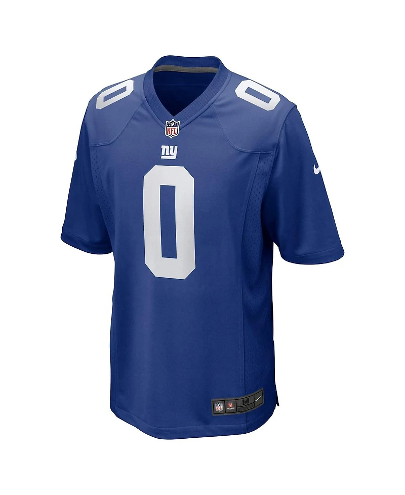 Nike Men's Brian Burns Royal New York Giants Game Player Jersey