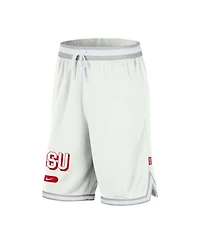 Nike Men's White Ohio State Buckeyes Dna 3.0 Performance Shorts