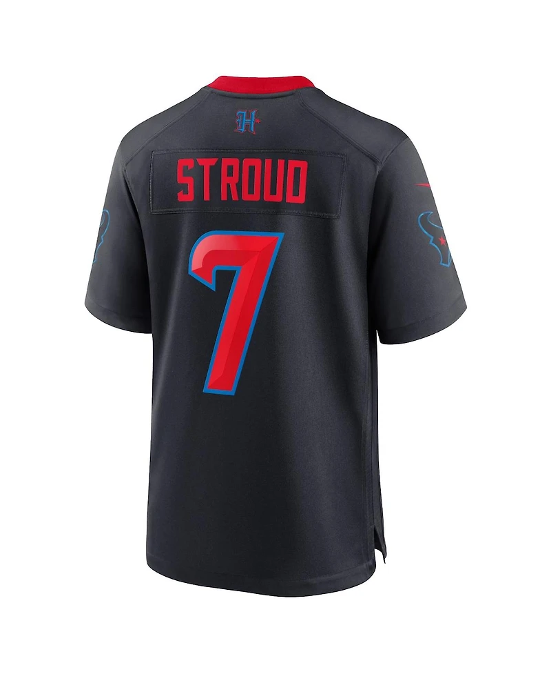 Nike Men's C.j. Stroud Navy Houston Texans 2nd Alternate Game Jersey