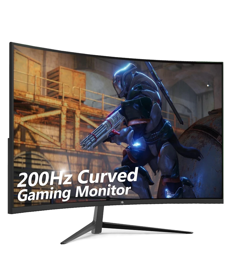 Z-edge UG27 27 inch 1080P Fhd 200Hz 1ms Curved Gaming Monitor, Hdmi 2.1, Dp 1.4