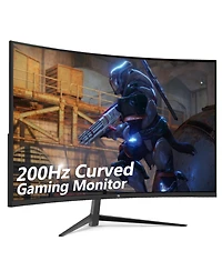 Z-edge UG27 27 inch 1080P Fhd 200Hz 1ms Curved Gaming Monitor, Hdmi 2.1, Dp 1.4