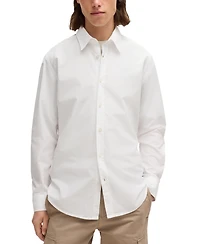 Boss by Hugo Men's Cotton Poplin Regular-Fit Dress Shirt