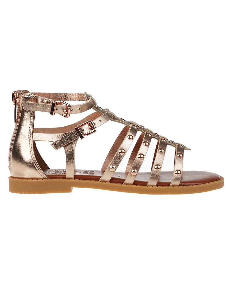 Vince Camuto Big Girl's Metallic Stud Detail Sandals