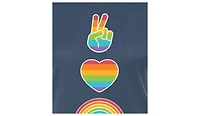 Hybrid Apparel Trendy Juniors Love Pride Graphic Tee