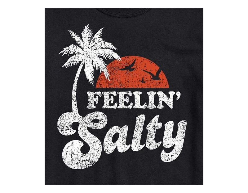 Hybrid Apparel Trendy Juniors Feelin Salty Graphic Tee