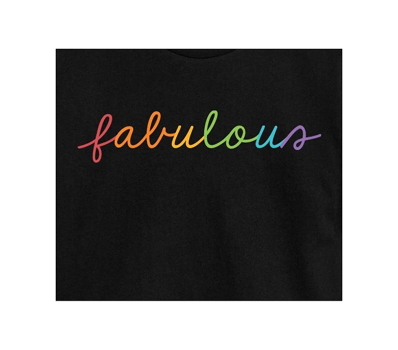 Hybrid Apparel Trendy Juniors Fabulous Cropped Tee