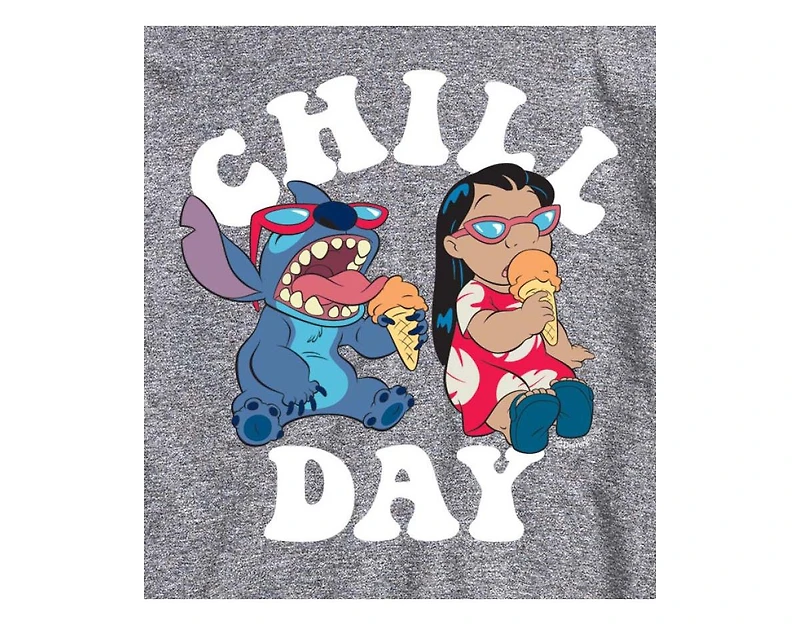 Hybrid Apparel Trendy Juniors Lilo and Stitch Graphic Tee