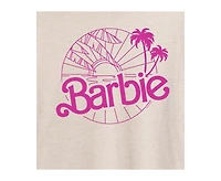 Hybrid Apparel Trendy Juniors Barbie Beach Graphic Oversized Tee