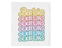 Hybrid Apparel Trendy Juniors Barbie Logo Graphic Tee
