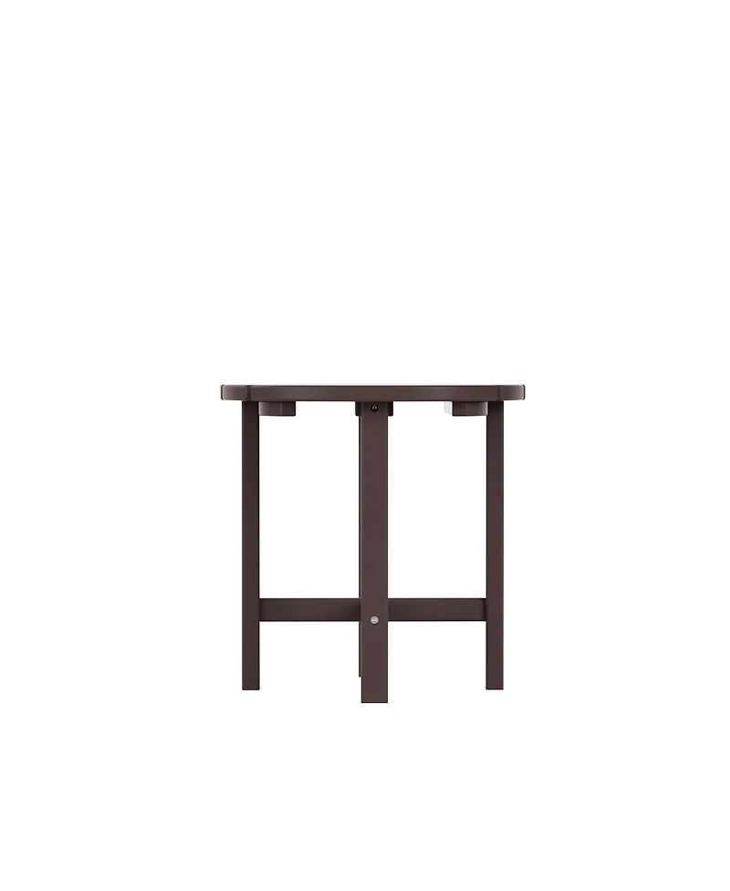 WestinTrends 2-Piece Classic Porch Rocking Chair With Side Table Set