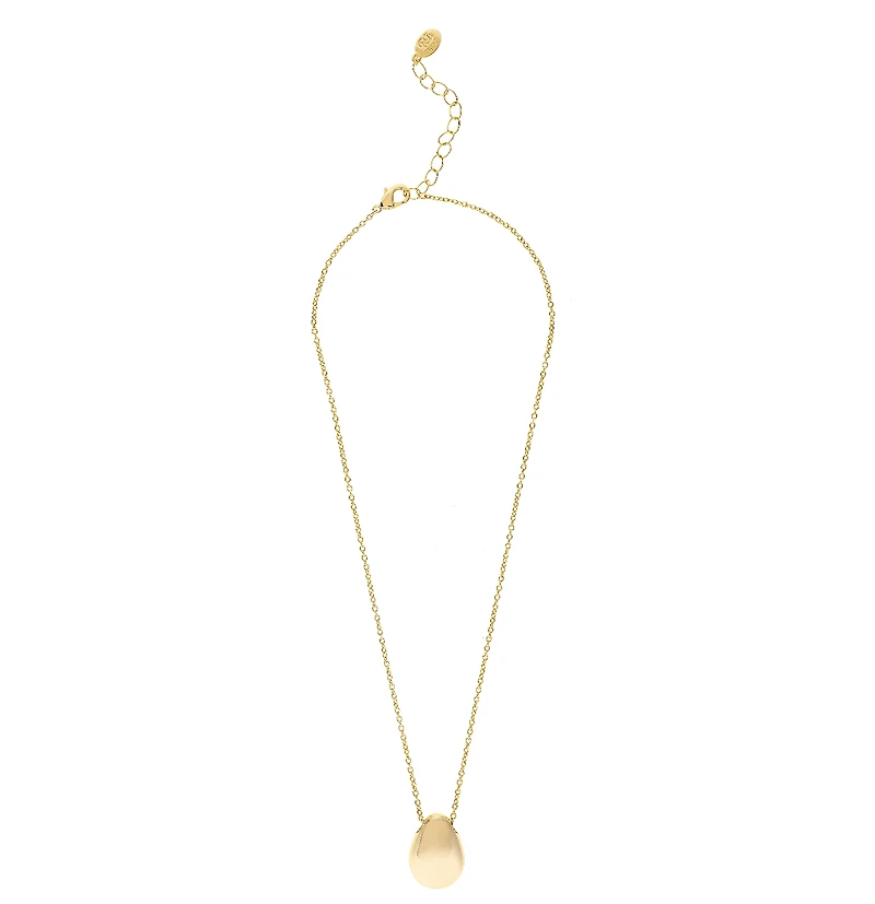 Polished Large Teardrop Pendant