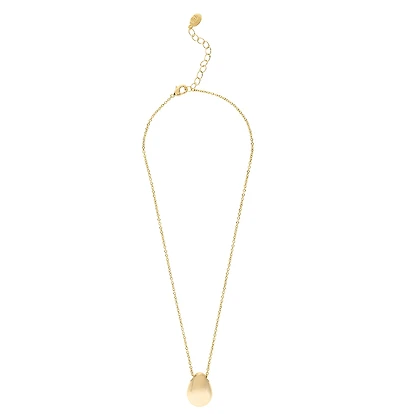 Polished Large Teardrop Pendant