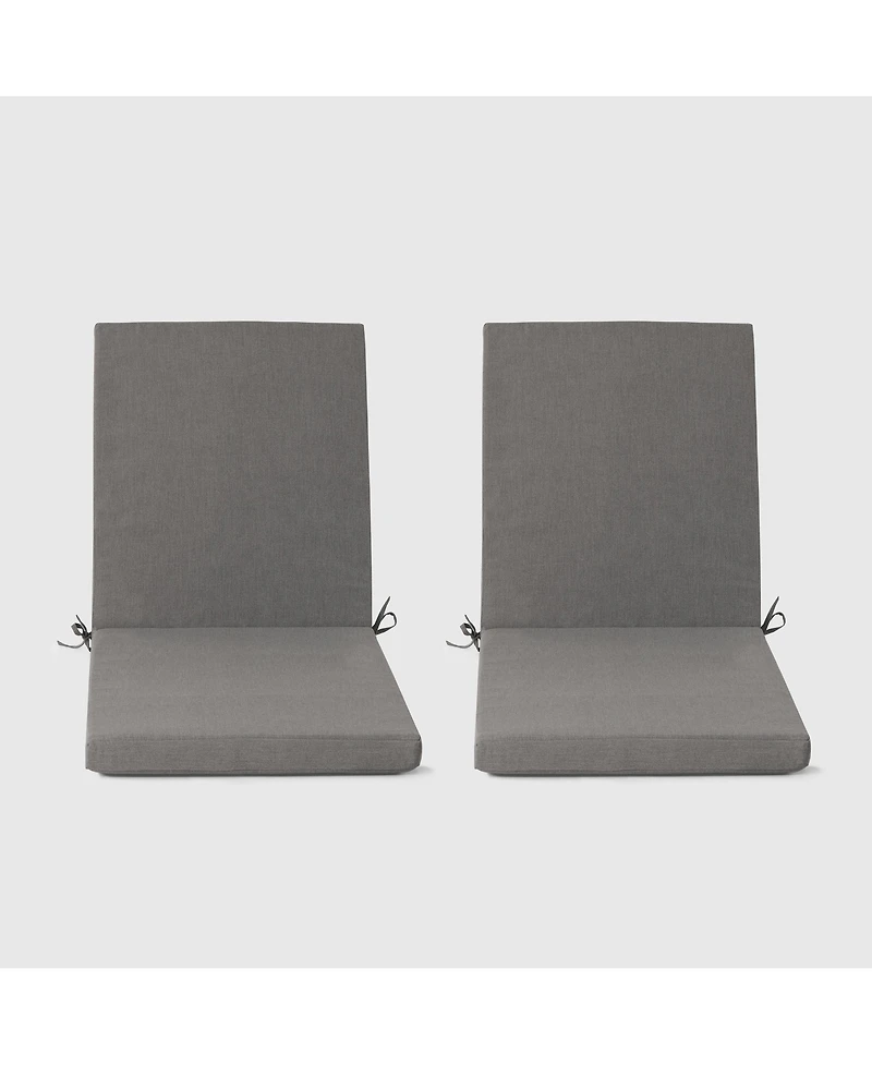 WestinTrends Outdoor Chaise Lounge Chair Cushions Set of 2